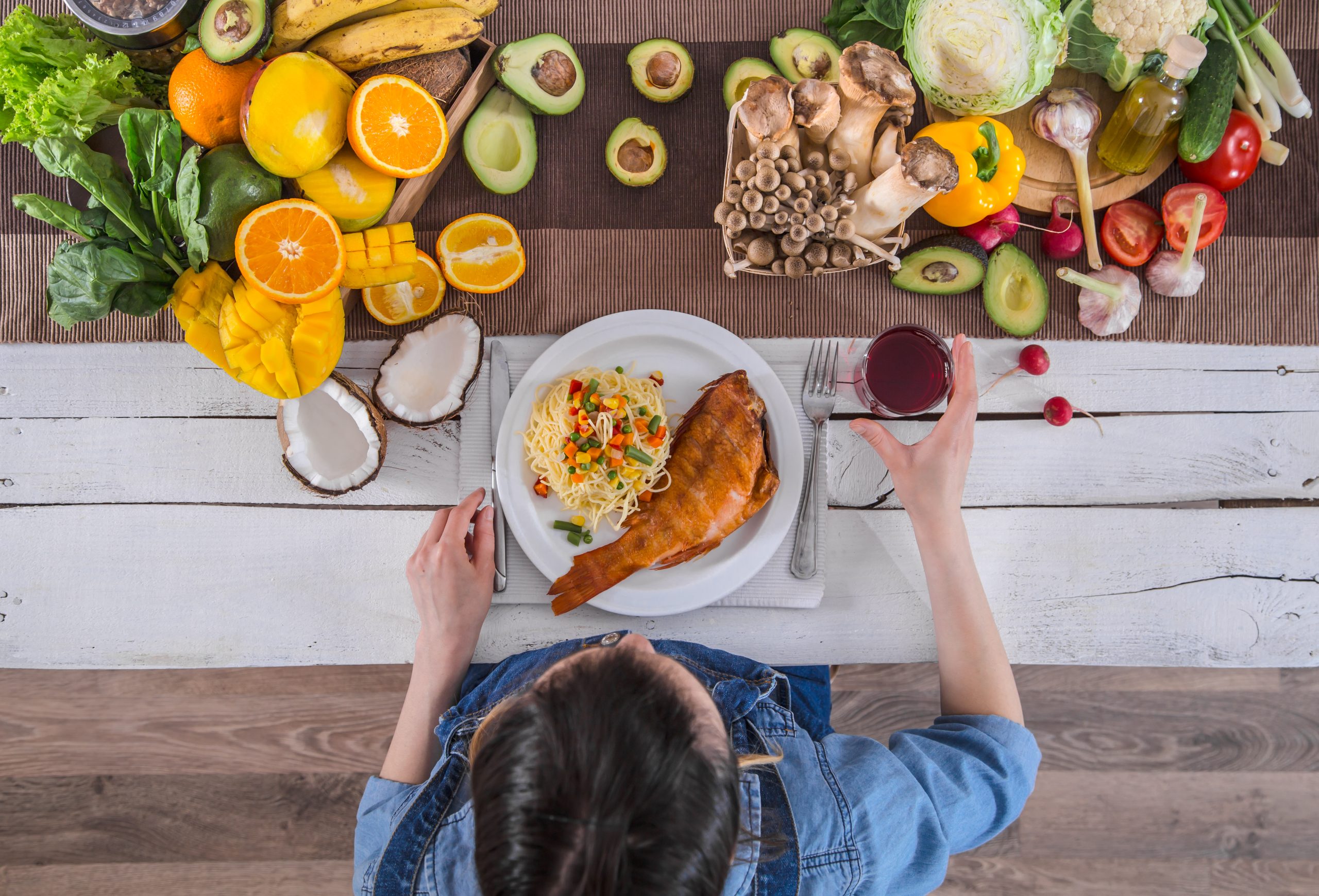 is a keto diet the same as atkins? Women is sitting in front of diet products